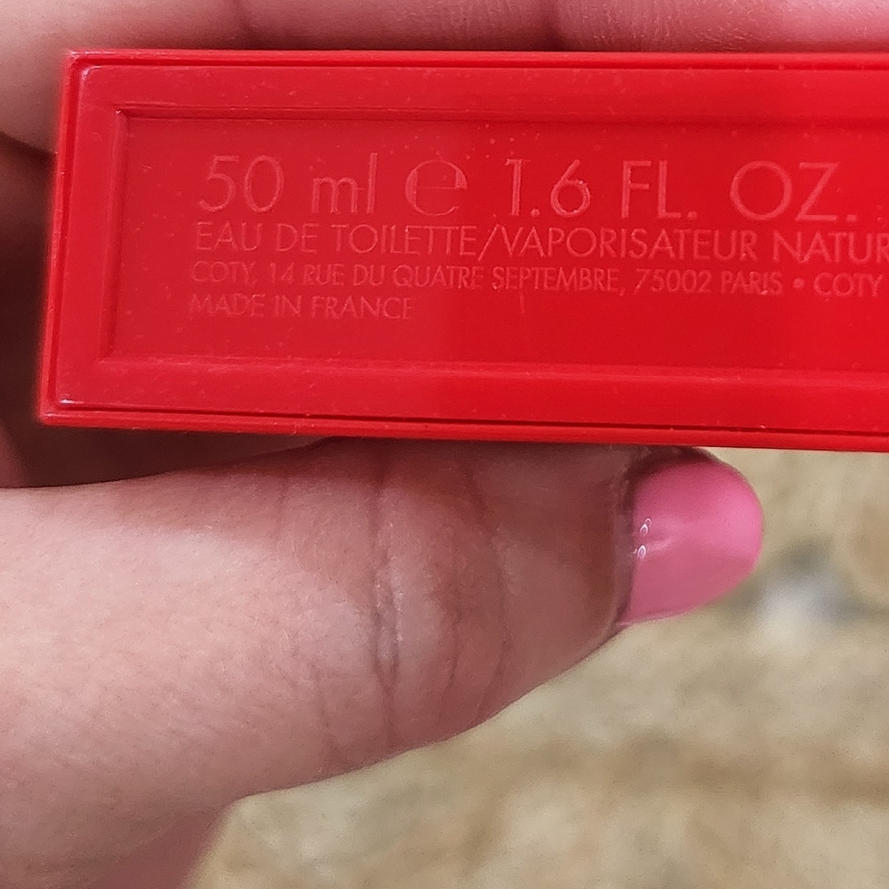 Gucci Red Rush Perfume Box - Picture 2 of 2